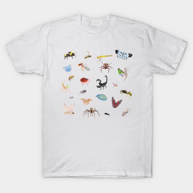 Bugs T-Shirt by lindaursin